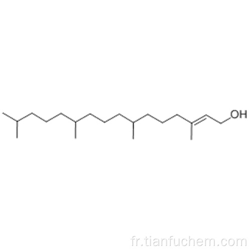 2-hexadécène-1-ol, 3,7,11,15-tétraméthyle -, (57193043,2E, 7R, 11R) CAS 150-86-7